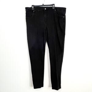 Universal Standard Jeans Womens Plus Size 24 Skinny Stretch Casual Denim Cotton